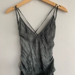 NWT Indah Snakeskin Jumpsuit / Small